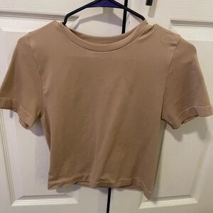 Tan Basic Tee
